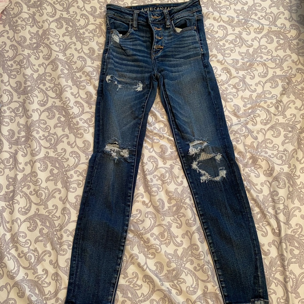 AE super stretch jeggings
